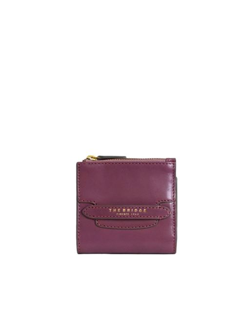 Lucrezia wallet woman in leather THE BRIDGE | 0180050100B